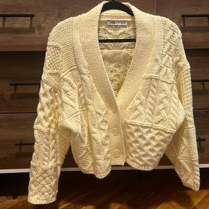 Zara Yellow Cardigan
